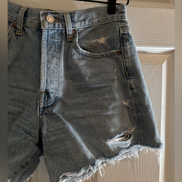 Agolde Parker Long Jean Short - Picture 8 of 15